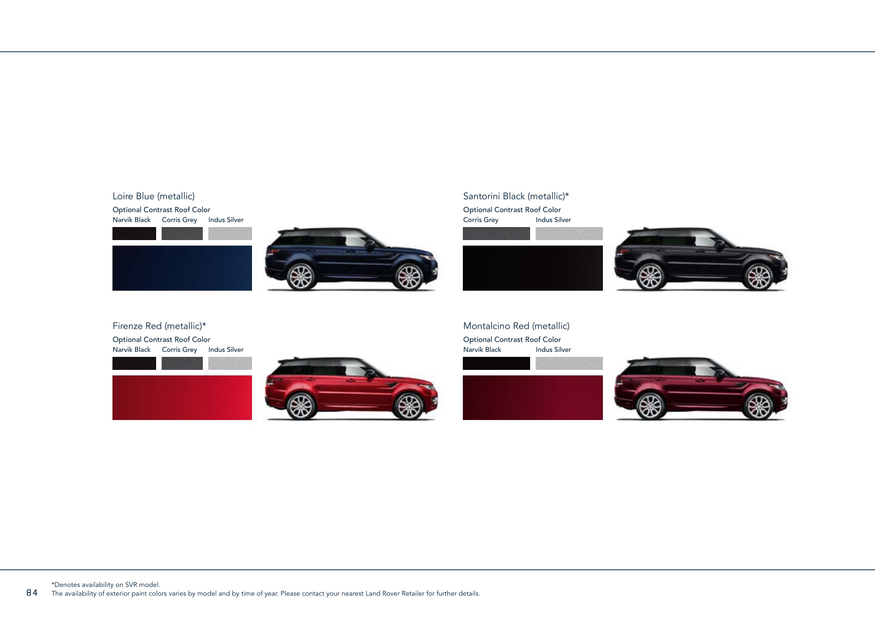 2017 Range Rover Sport Brochure Page 42